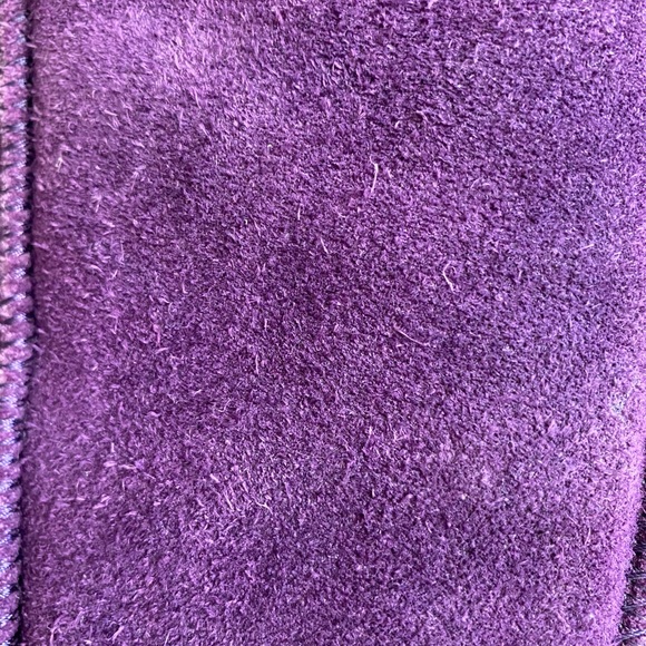 BearPaw Purple faux fur lined boots - Picture 6 of 14